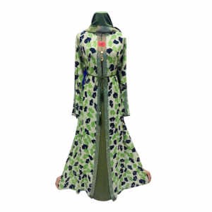 Description :  Abaya ZARA pour femme musulmane - Modèles moulant à manches longues - Double tissu en boléro évasé