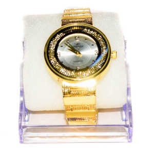 QUARTZ féminin - couleur or-bracelet en fer