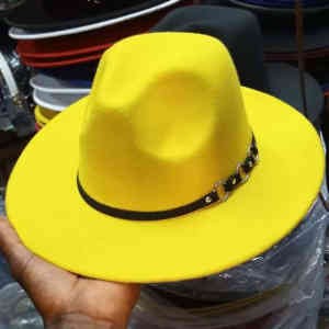 Chapeau coboye - Galon noir