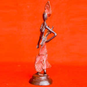 Abstraite Maternité mère-enfant - en bronze - 15 cm de hauteur