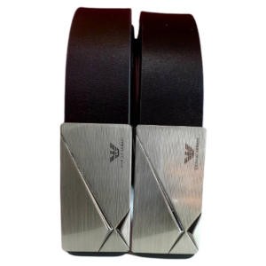 Ceinture ARMANI en cuire lisse