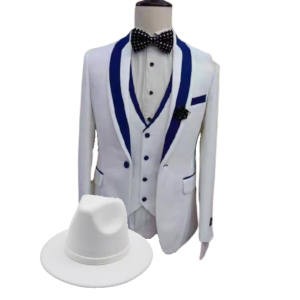 Costume 3 pièces (Veste + Gilet + Pantalon) - Smoking pour homme - modèle 3