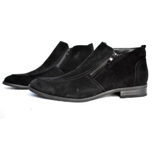 Chaussure Montante - Matière en Daim