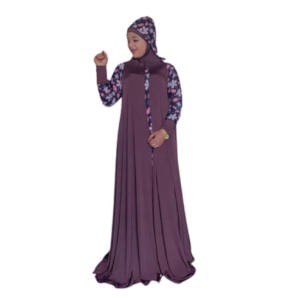 Hijab pour Femme Musulmane - Manches longues avec Voile