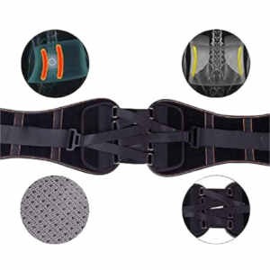 Ceinture de soutien lombaire - Soulagement de la douleur au bas du dos
