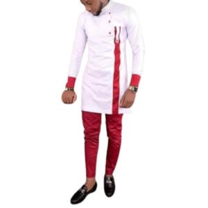 Tunique Homme - Deux-ton - Manches Longues