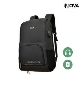 Sac à dos multifonctions WIERSOON - trois poches - modèle 1 - sac d'ordinateur portable et tablette