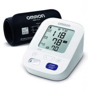 Omron M3 Confort. Tensiomètre de grande marque Omron M3 Confort. Prend 4 piles AA R6 muni de bluetooth brassard moulant de taille 22-42cm