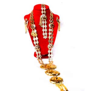 Collier sautoir - 2 grammes d'or - Boucle d'oreille - modèle 4