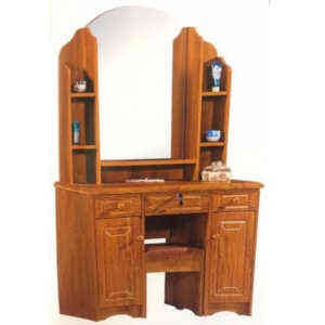 Meuble de coiffure avec miroir