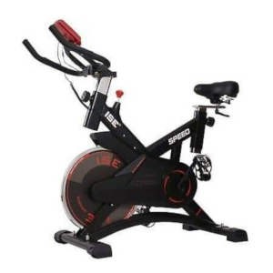 Vélo d'Appartement Spinning Ultra-Silencieux - Capteur Cardiaque - Résistance réglable avec écran LCD