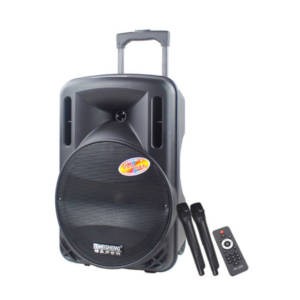 Haut parleur Leadder - Bluetooth - Deux Micros plus télécommande