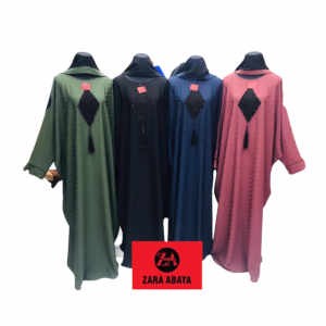 Abaya pour femme musulmane - Modèle ample à manches longues