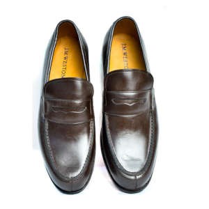 Mocassin Jean Marie WESTON - Soulier en cuire lisse